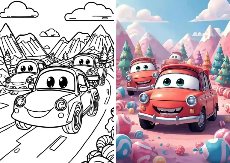 sportcars coloring pages