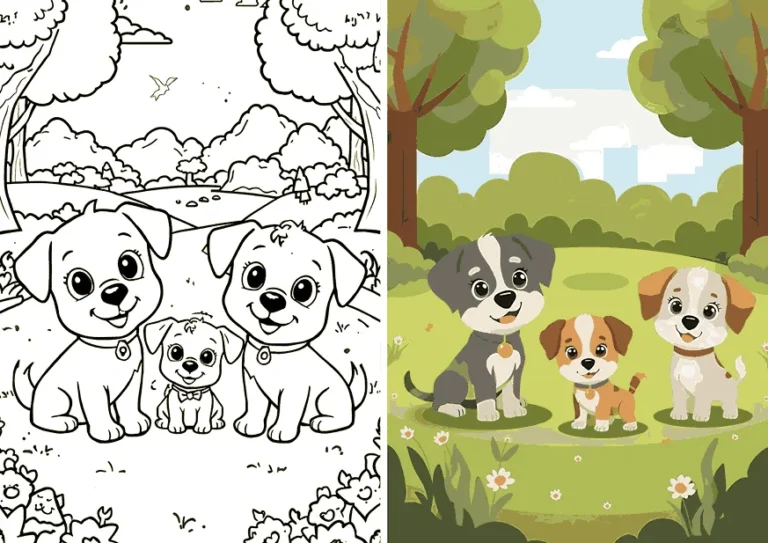 Animals coloring pages