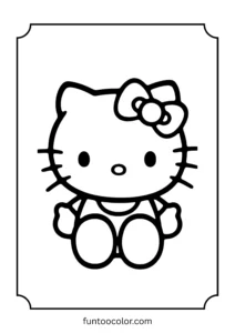 hello kitty coloring pages