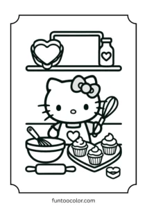 hello kitty coloring pages