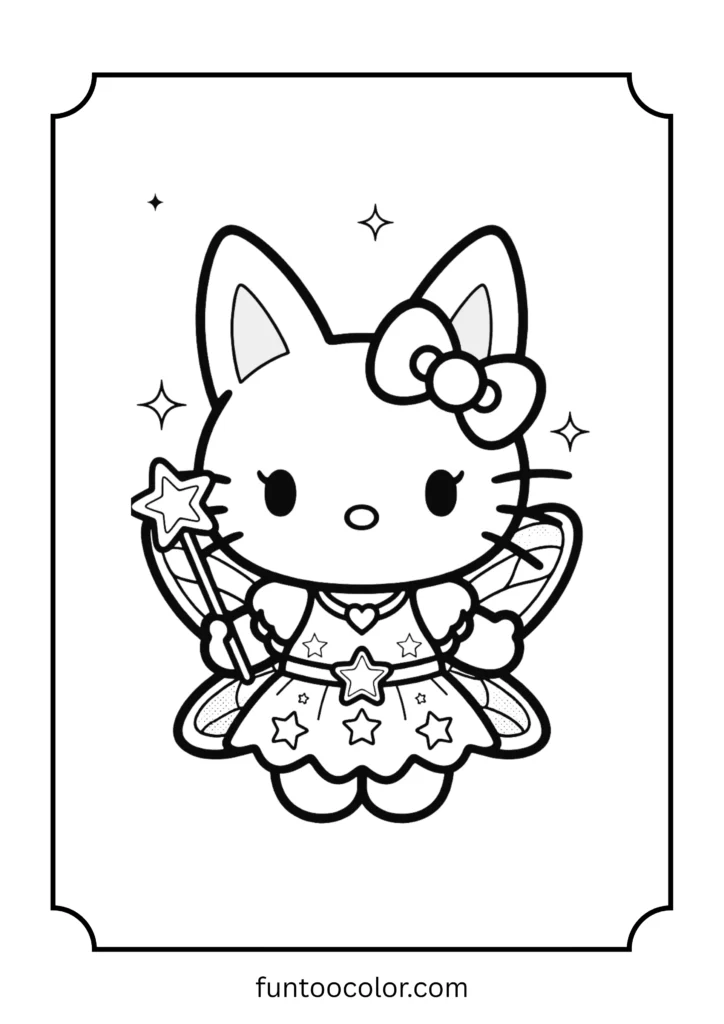 hello kitty coloring pages