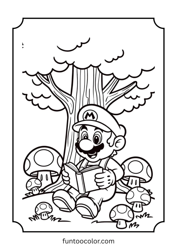 Mario coloring pages
