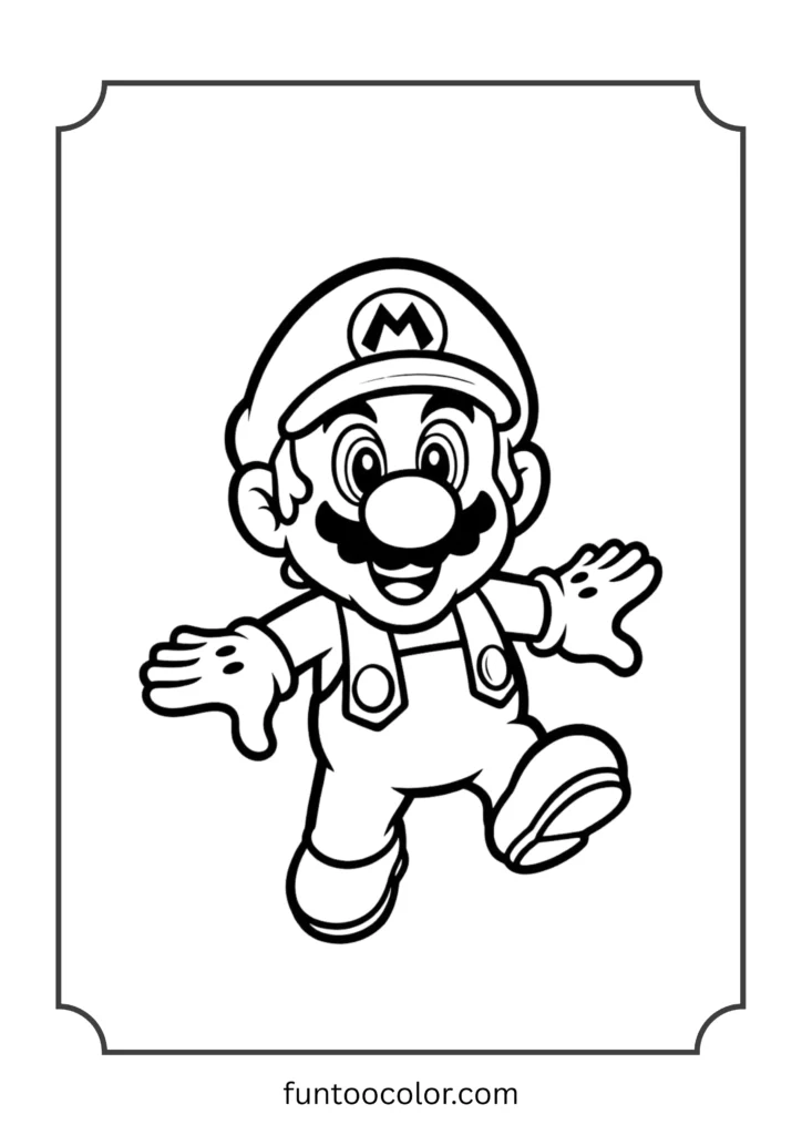 mario coloring pages