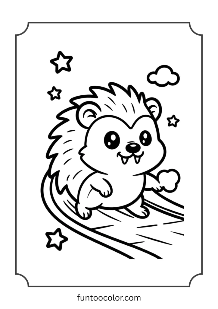 sonic coloring pages