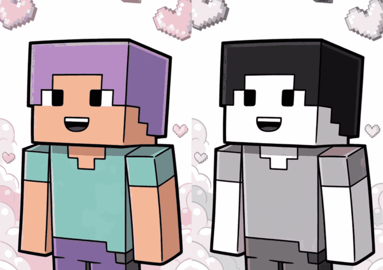 Minecraft coloring pages