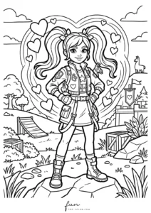 Esme coloring page
