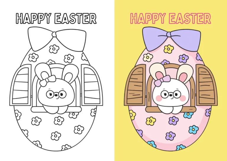 Download 60+ free Easter coloring pages — no sign-up, no paywall.